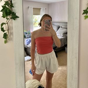 new coral tube top
